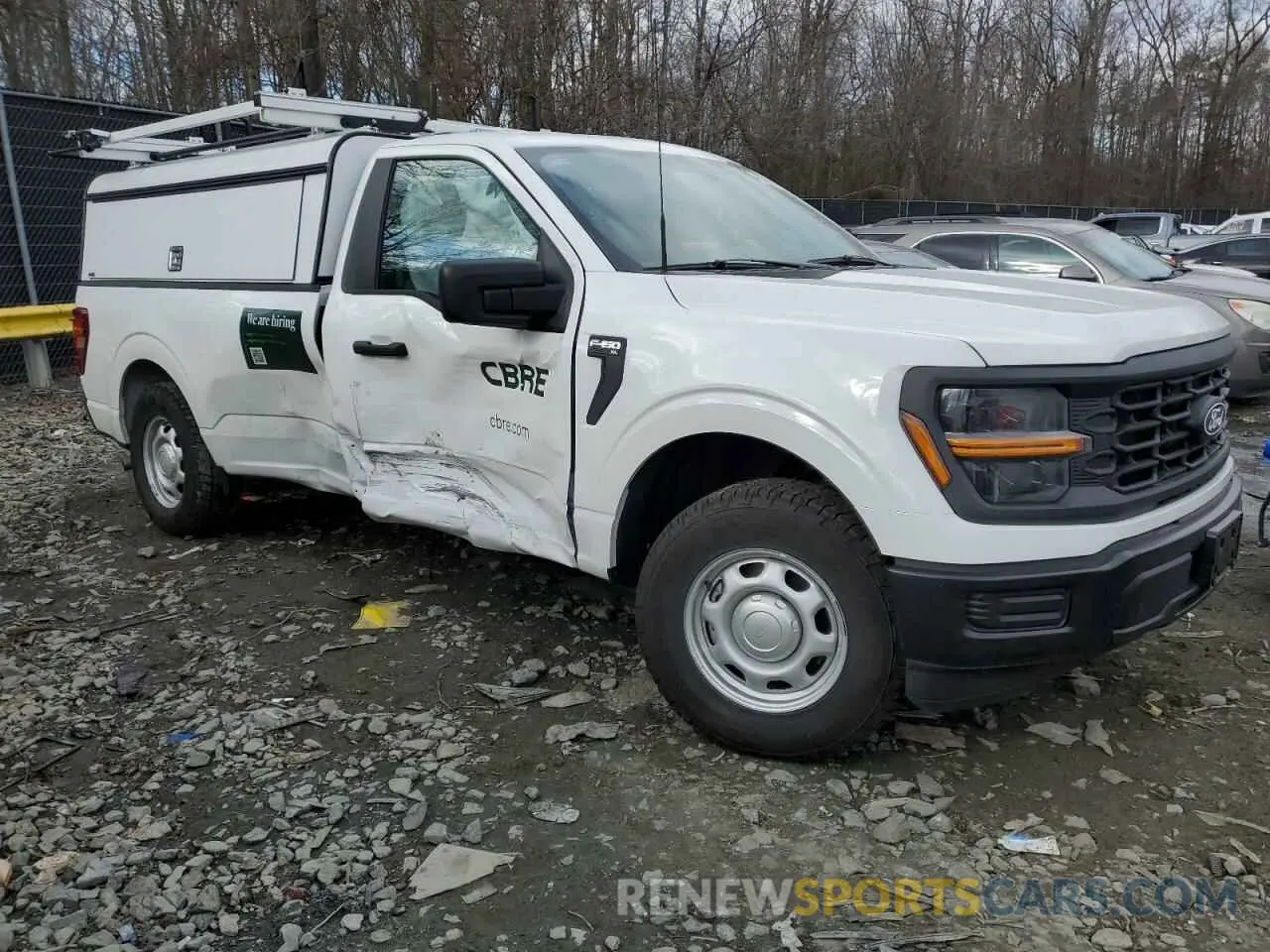 4 Photograph of a damaged car 1FTMF1KP0RKE02893 FORD F150 2024