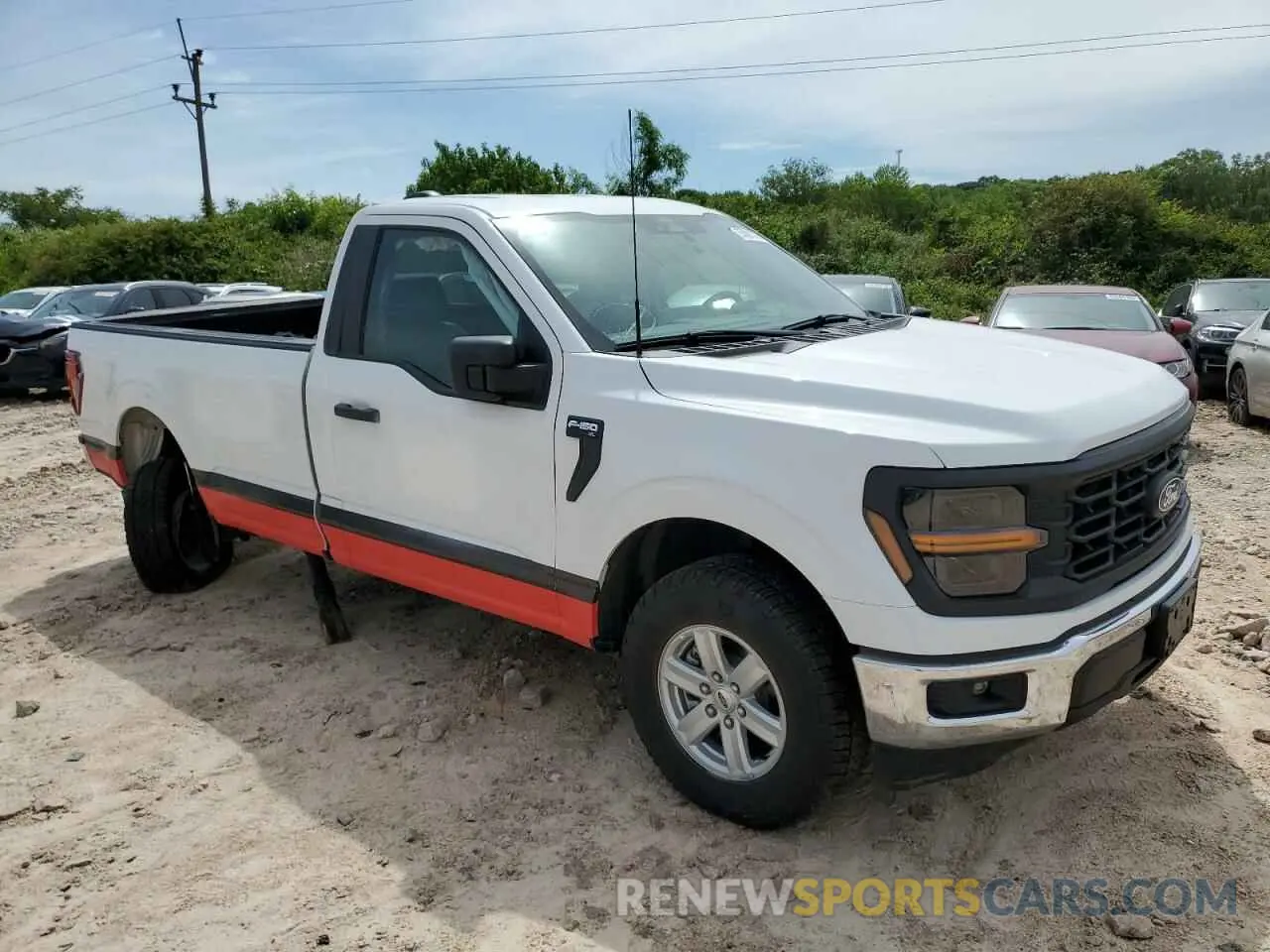 4 Photograph of a damaged car 1FTMF1KP5RKE46274 FORD F150 2024