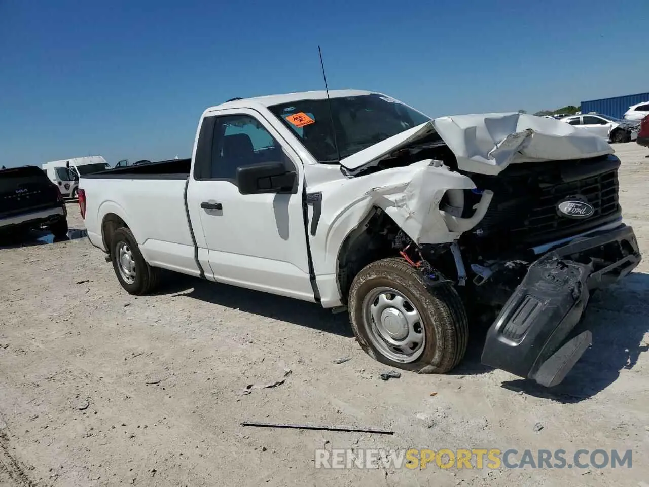 4 Photograph of a damaged car 1FTMF1KP7RKE59981 FORD F150 2024