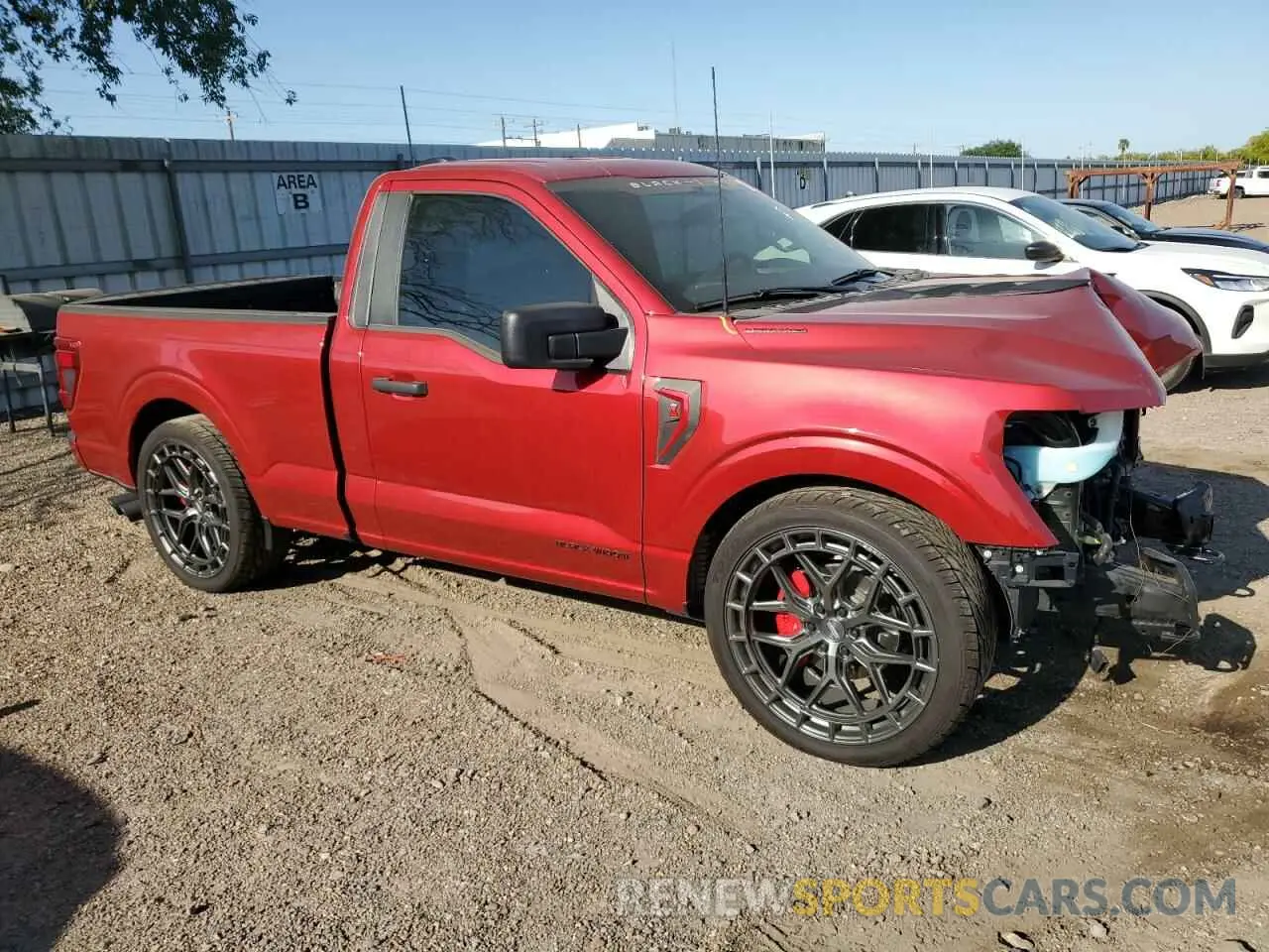 4 Фотография поврежденного автомобиля 1FTMF1L53RKF07327 FORD F150 2024
