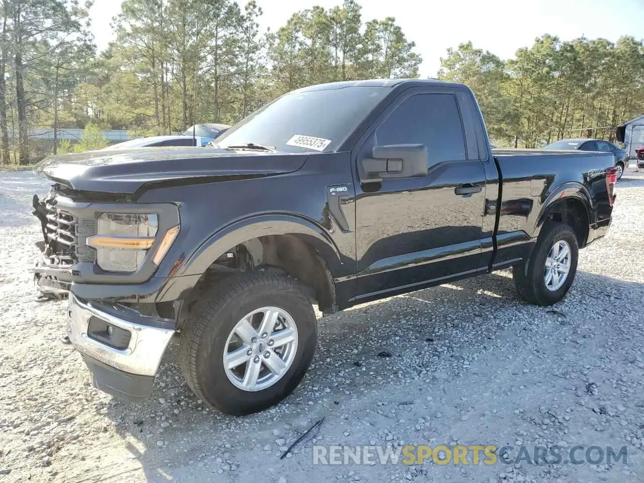 1 Фотография поврежденного автомобиля 1FTMF1L57RKF15639 FORD F150 2024