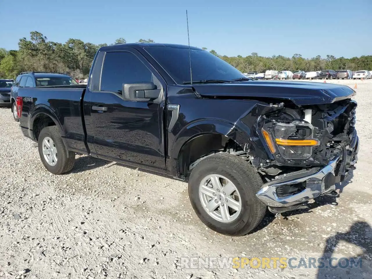 4 Фотография поврежденного автомобиля 1FTMF1L57RKF15639 FORD F150 2024