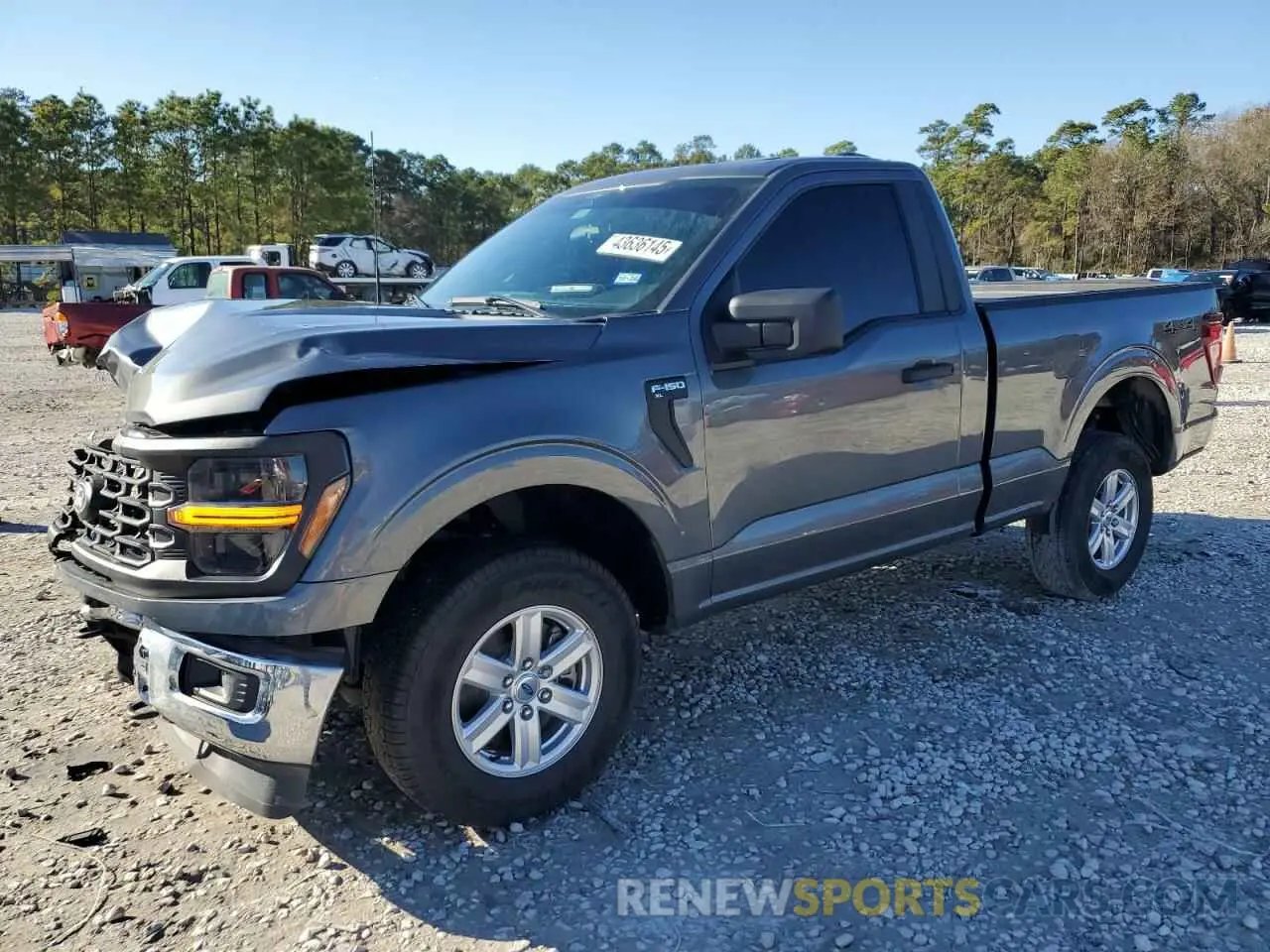 1 Фотография поврежденного автомобиля 1FTMF1L59RKE99976 FORD F150 2024