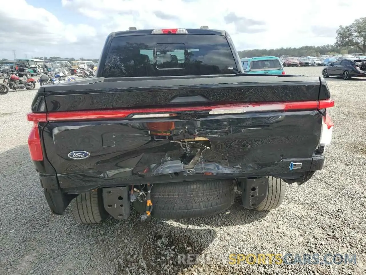 6 Photograph of a damaged car 1FT6W1EV4NWG14041 FORD F150 LIGHT 2022