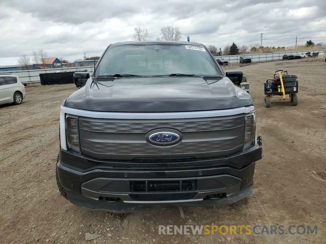 5 Photograph of a damaged car 1FTVW1EL6NWG15167 FORD F150 LIGHT 2022