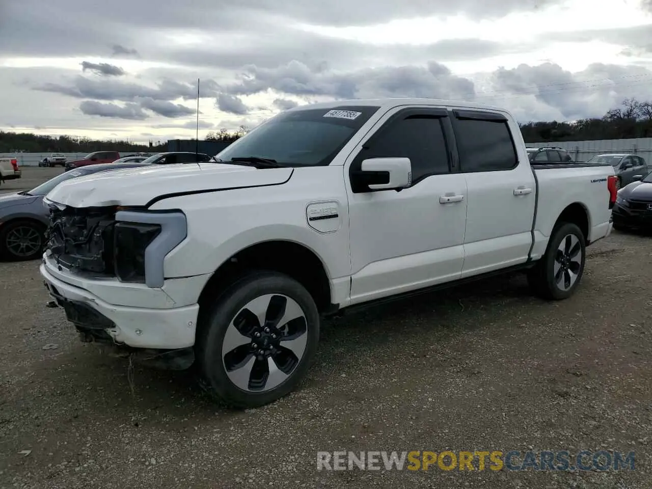 1 Фотография поврежденного автомобиля 1FT6W1EV1PWG14095 FORD F150 LIGHT 2023