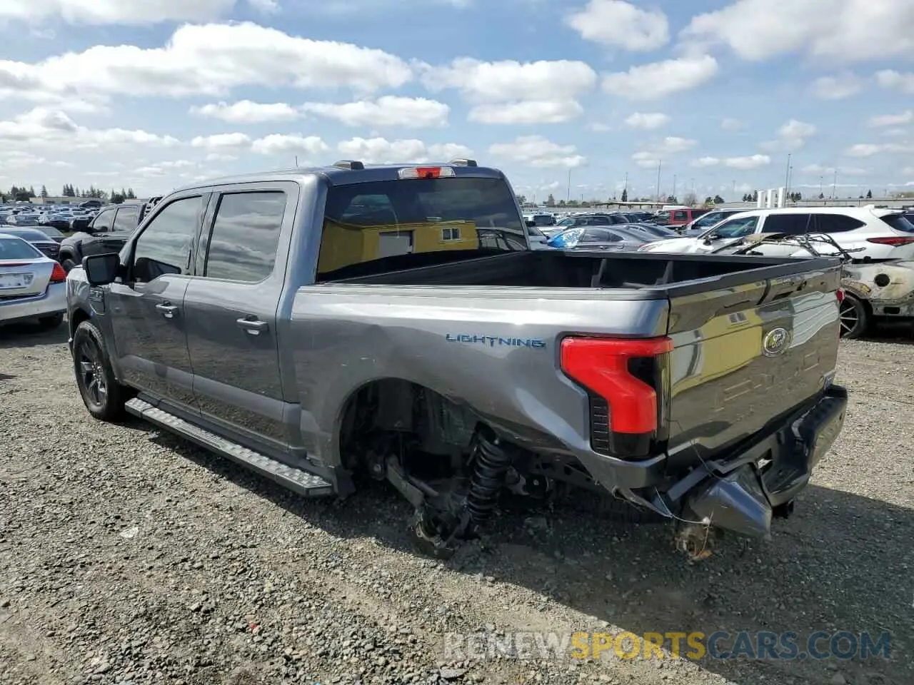 2 Photograph of a damaged car 1FT6W1EV4PWG42053 FORD F150 LIGHT 2023