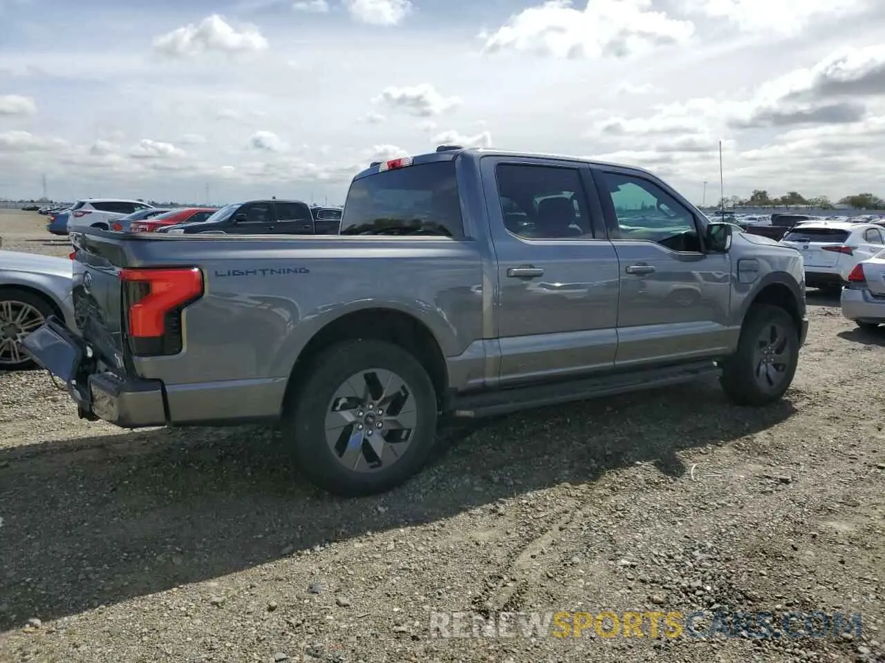 3 Photograph of a damaged car 1FT6W1EV4PWG42053 FORD F150 LIGHT 2023