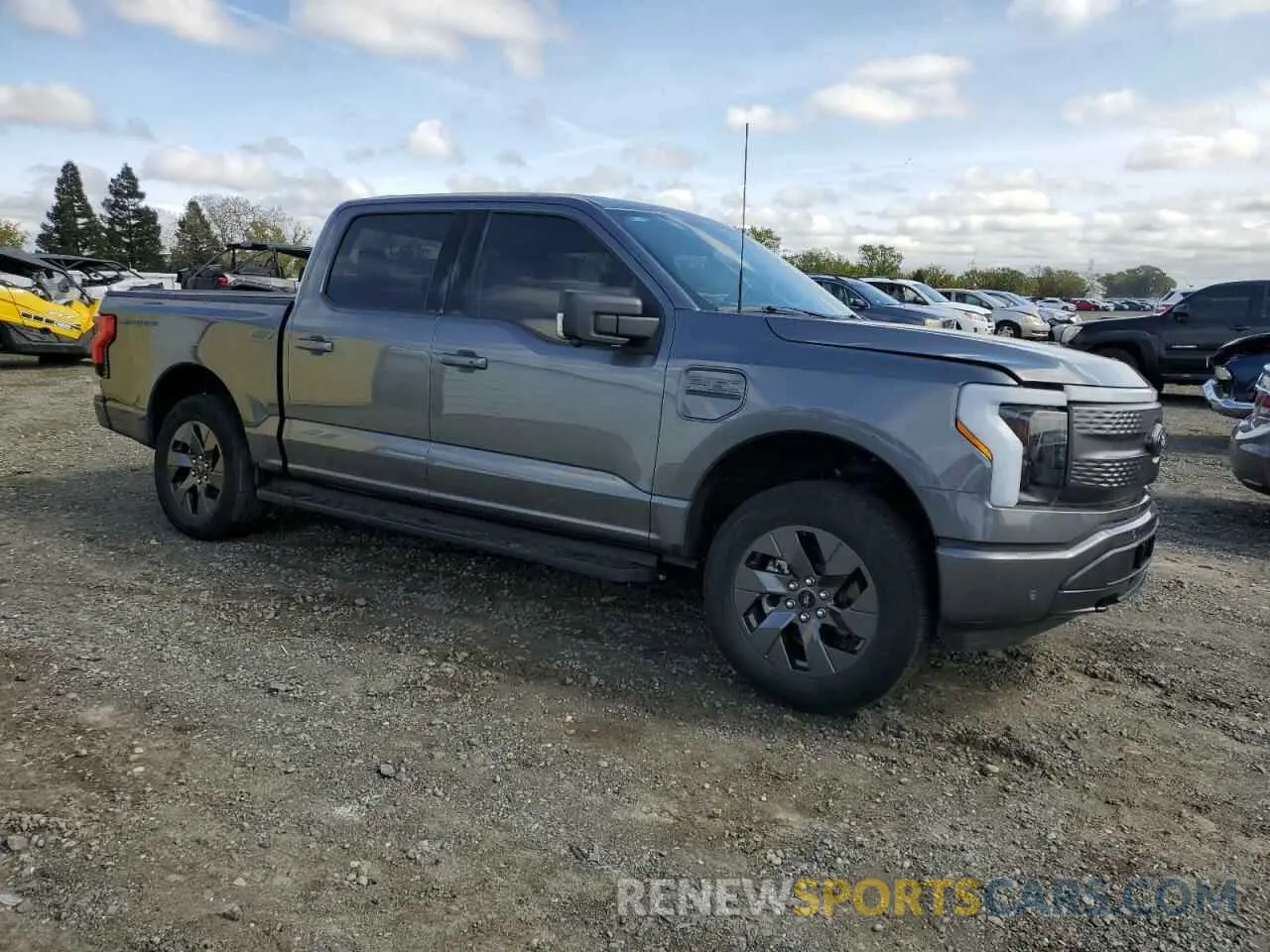 4 Photograph of a damaged car 1FT6W1EV4PWG42053 FORD F150 LIGHT 2023