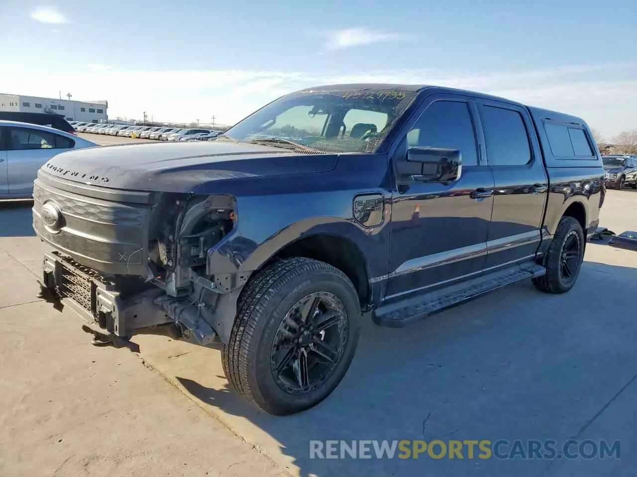 1 Фотография поврежденного автомобиля 1FT6W1EVXPWG12040 FORD F150 LIGHT 2023