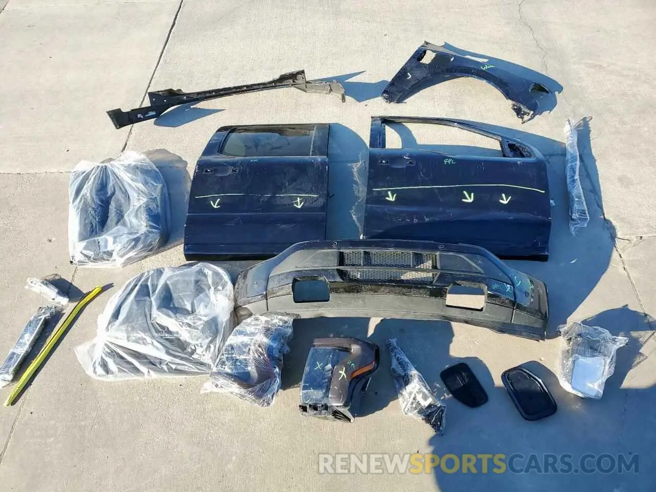 12 Фотография поврежденного автомобиля 1FT6W1EVXPWG12040 FORD F150 LIGHT 2023