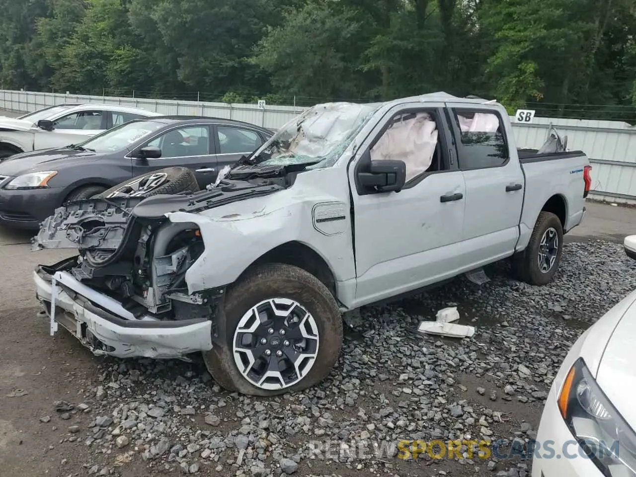 1 Photograph of a damaged car 1FTVW1EL9PWG58758 FORD F150 LIGHT 2023