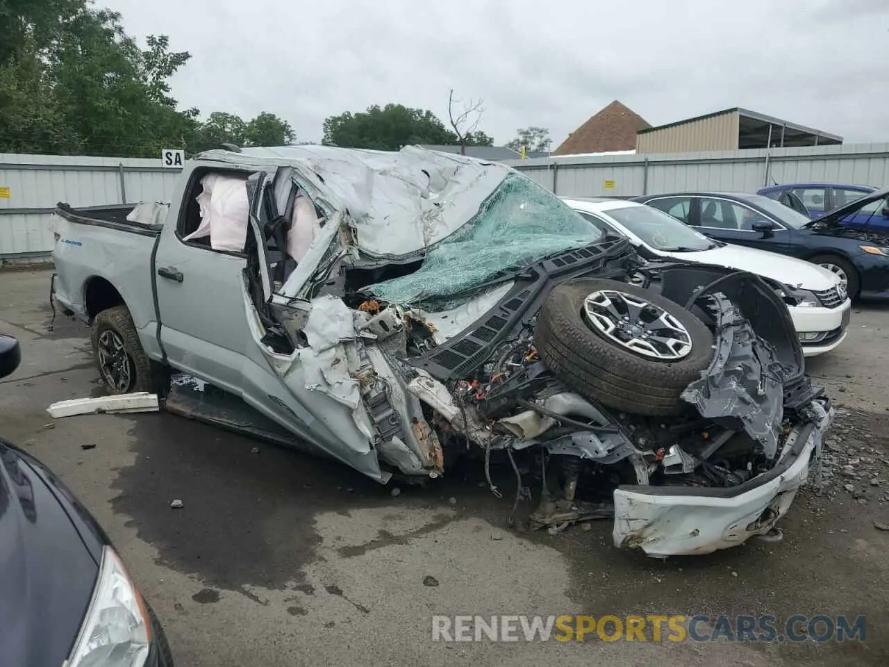 4 Photograph of a damaged car 1FTVW1EL9PWG58758 FORD F150 LIGHT 2023