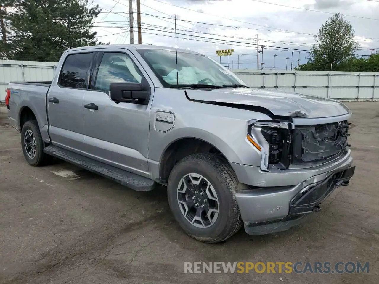 4 Фотография поврежденного автомобиля 1FTVW1ELXPWG58560 FORD F150 LIGHT 2023