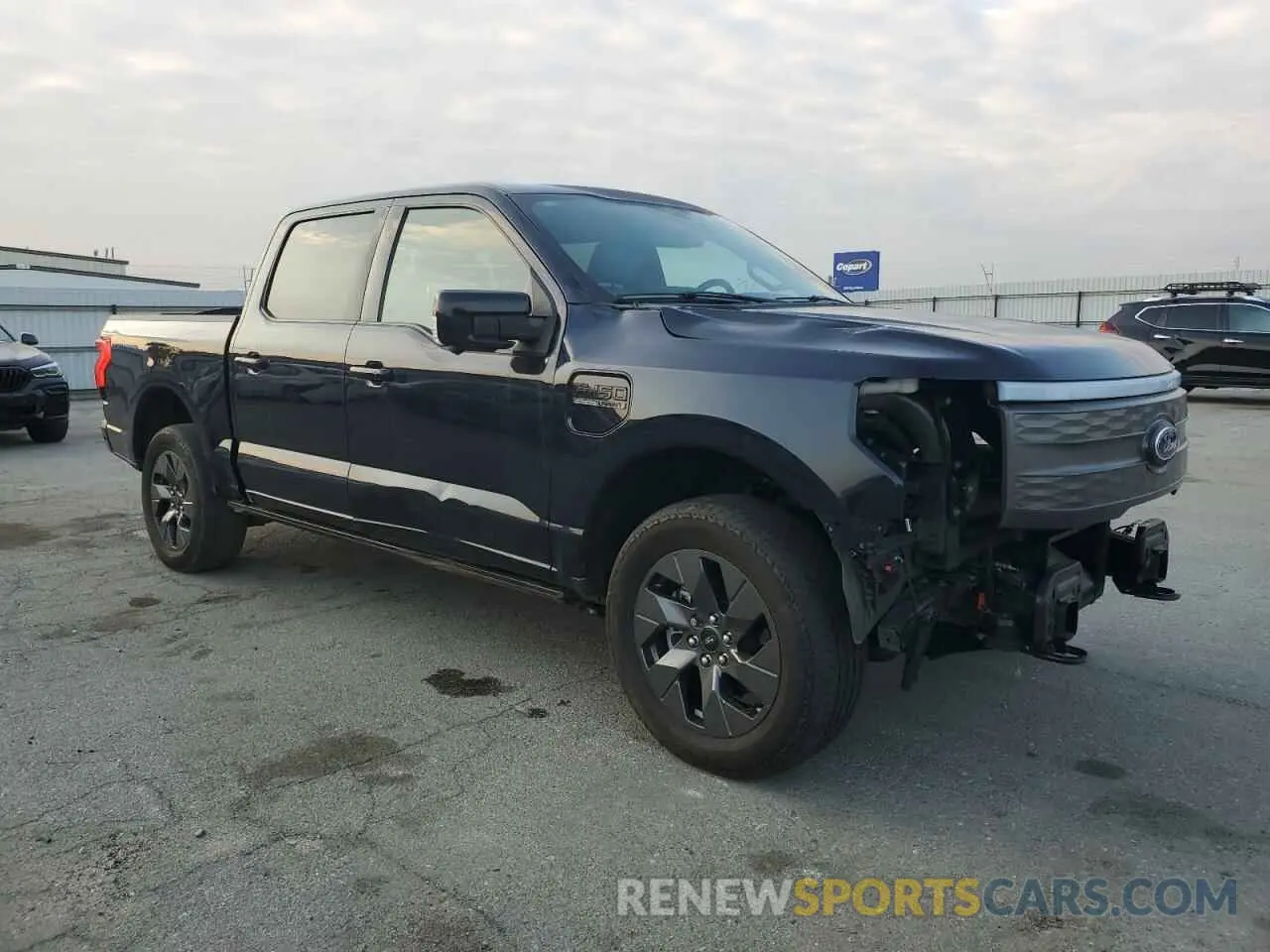4 Фотография поврежденного автомобиля 1FTVW1EV1PWG16263 FORD F150 LIGHT 2023