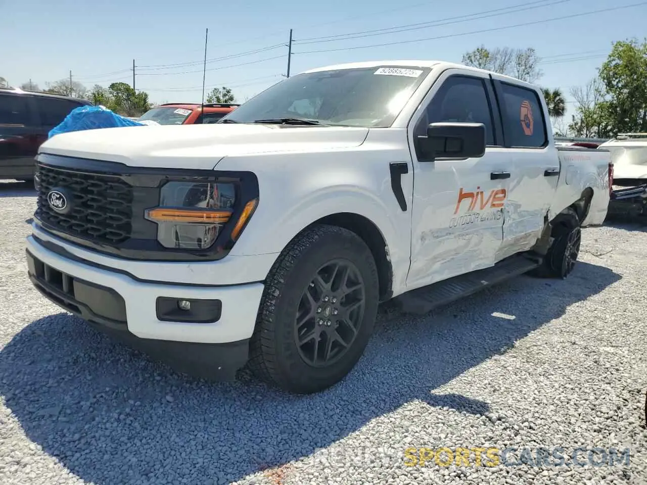 1 Photograph of a damaged car 1FTEW2KP4RKD53059 FORD F150 STX 2024