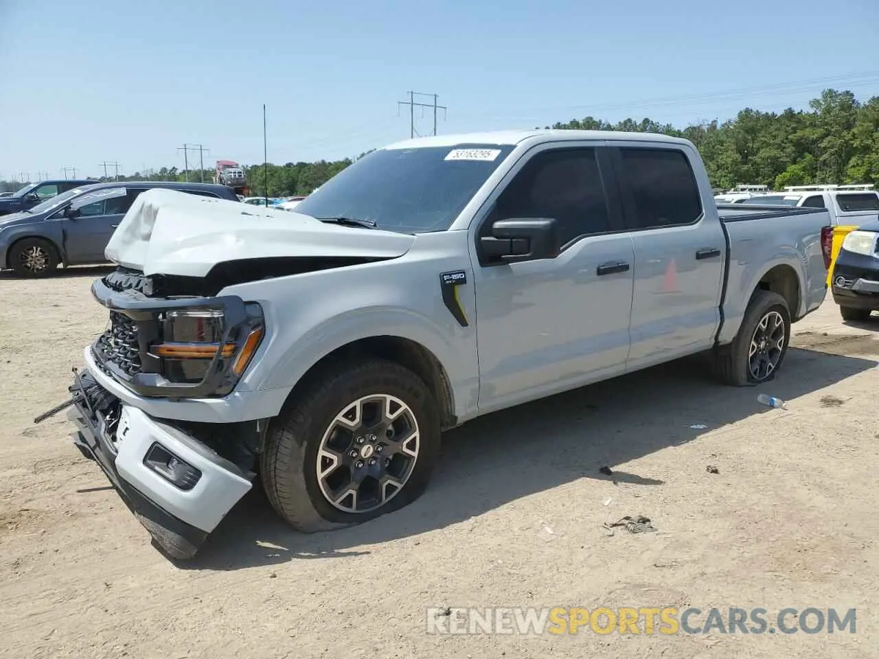 1 Photograph of a damaged car 1FTEW2KP6RKF57703 FORD F150 STX 2024