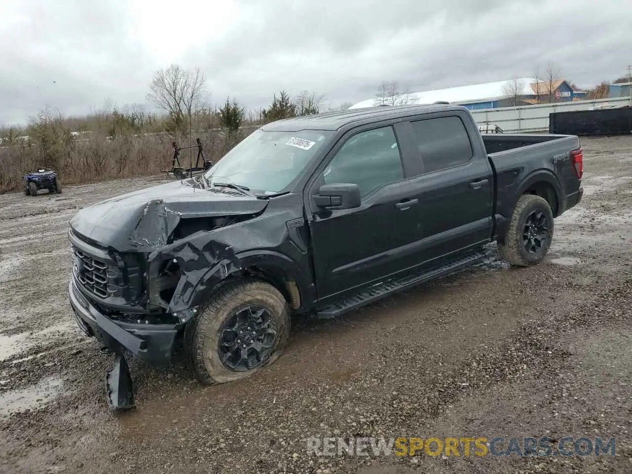 1 Фотография поврежденного автомобиля 1FTEW2LP1RFB39332 FORD F150 STX 2024