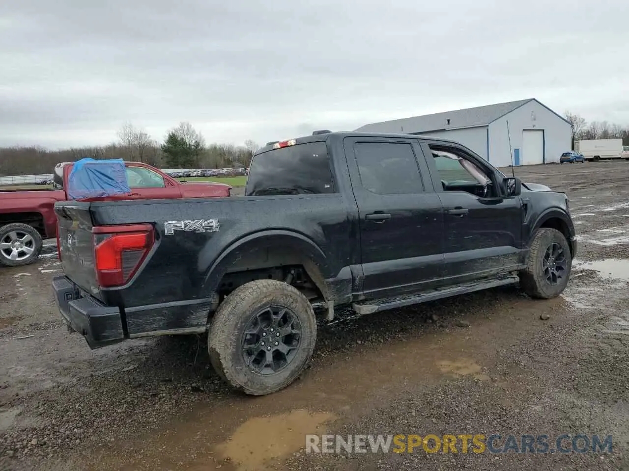 3 Фотография поврежденного автомобиля 1FTEW2LP1RFB39332 FORD F150 STX 2024