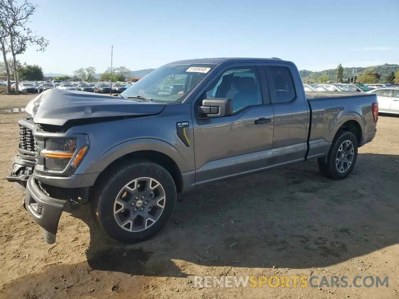 1 Photograph of a damaged car 1FTEX2KP0RKD77498 FORD F150 STX 2024