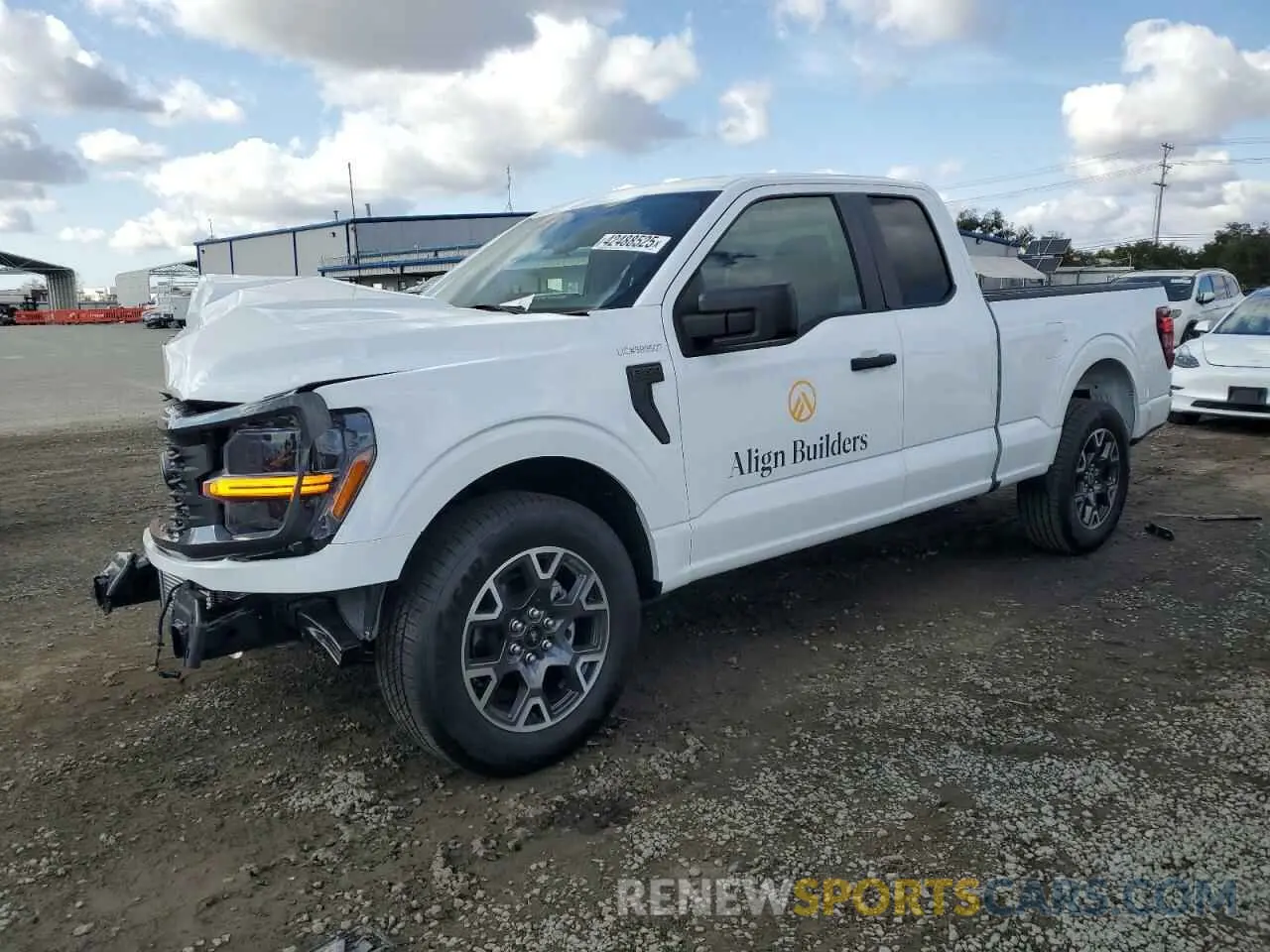 1 Фотография поврежденного автомобиля 1FTEX2KP6RKE04042 FORD F150 STX 2024