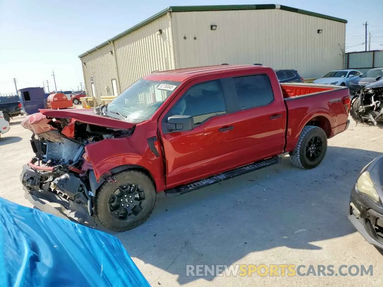 1 Фотография поврежденного автомобиля 1FTFW2L57RFB88845 FORD F150 STX 2024