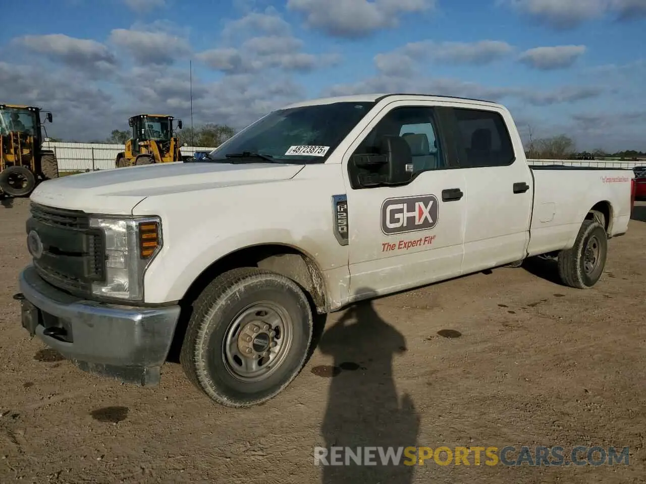 1 Photograph of a damaged car 1FT7W2A63KEG49244 FORD F250 2019