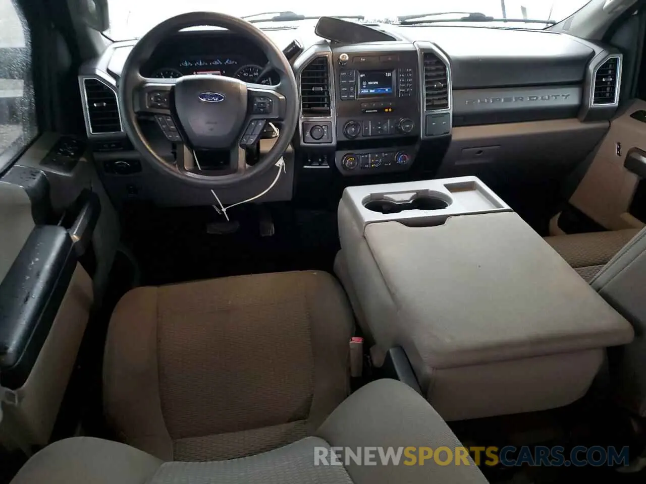 8 Фотография поврежденного автомобиля 1FT7W2B62KED43232 FORD F250 2019