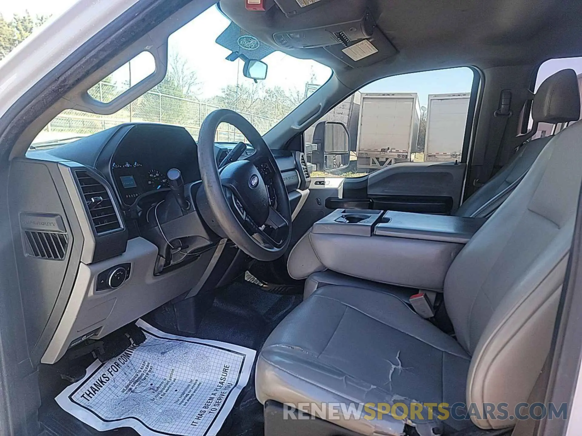 8 Photograph of a damaged car 1FT7W2B65KED10533 FORD F250 2019