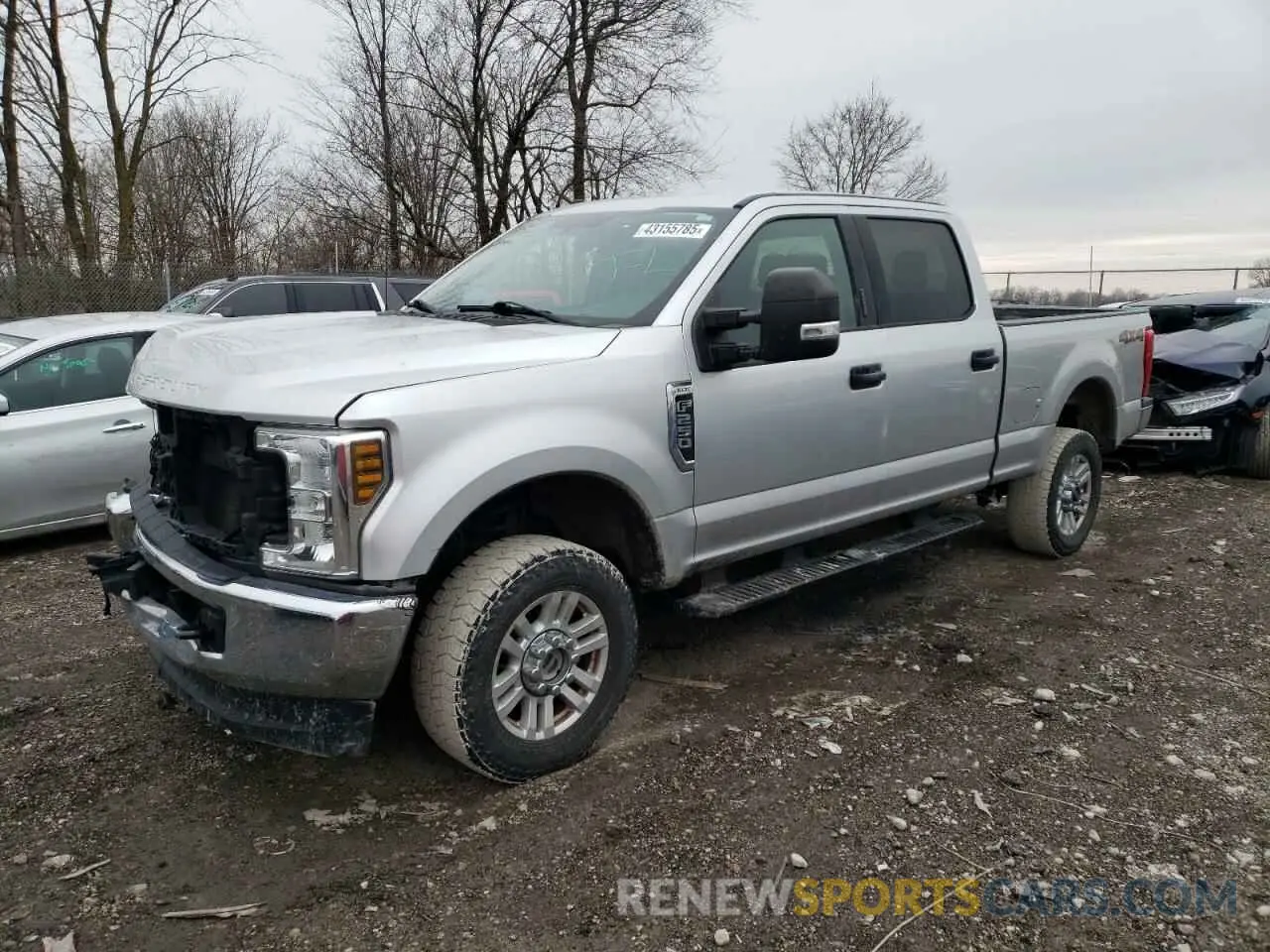 1 Photograph of a damaged car 1FT7W2B66KED38423 FORD F250 2019