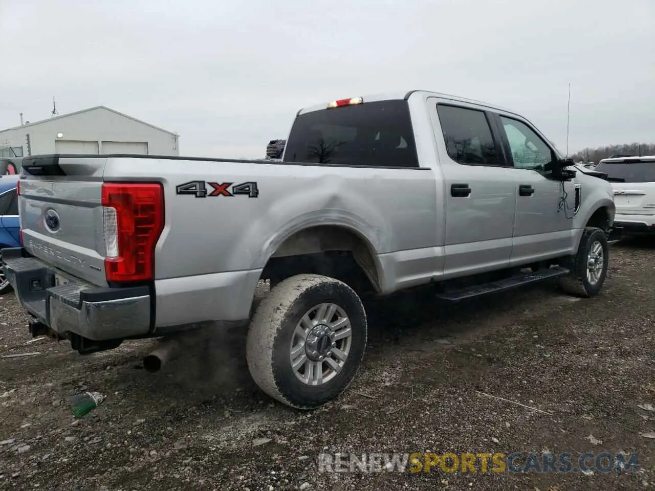 3 Photograph of a damaged car 1FT7W2B66KED38423 FORD F250 2019