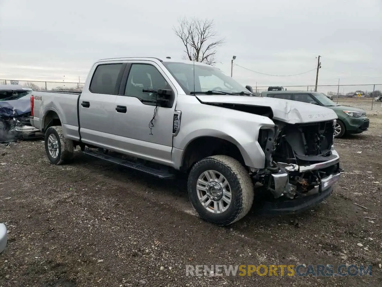 4 Photograph of a damaged car 1FT7W2B66KED38423 FORD F250 2019