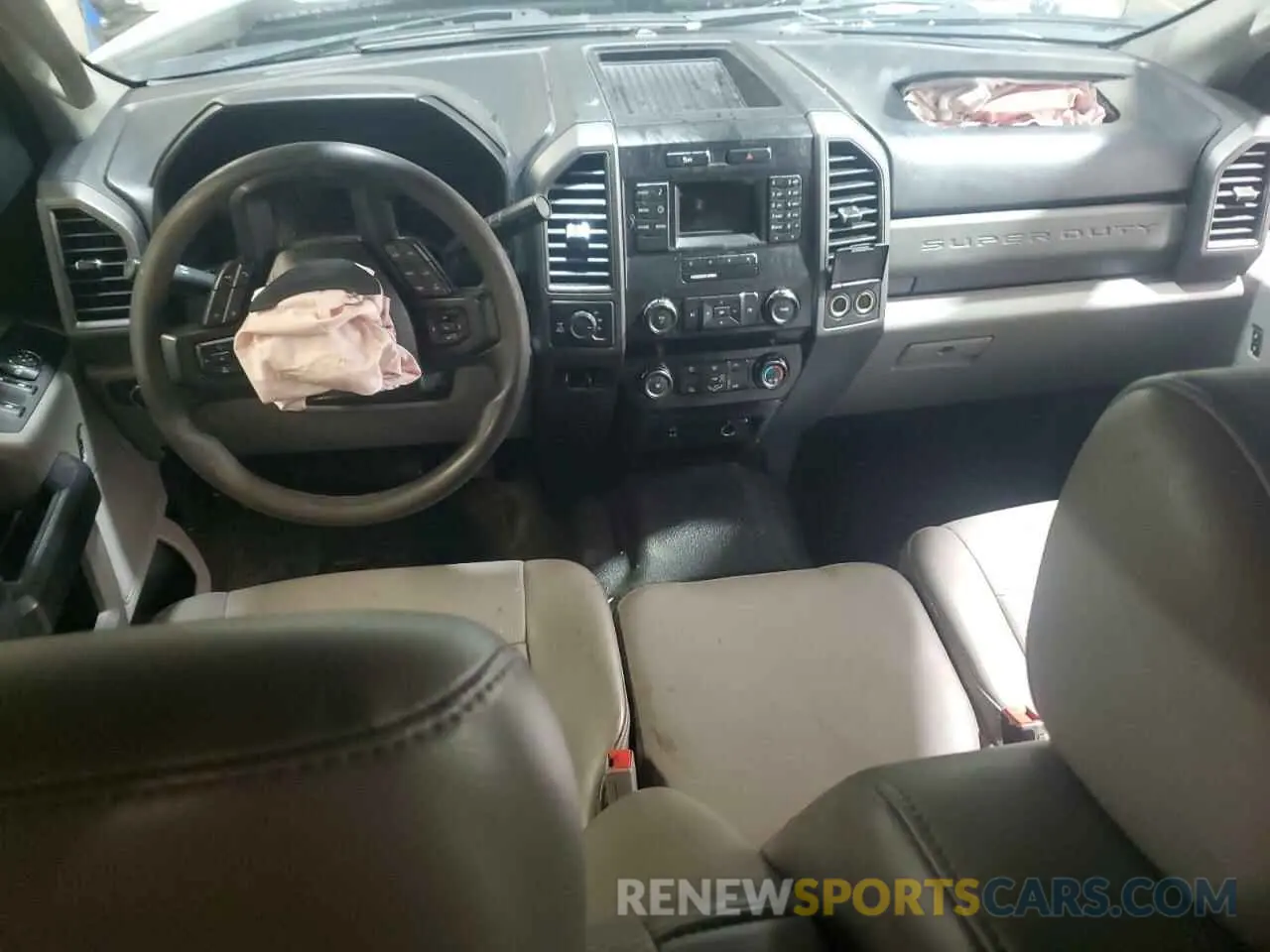8 Фотография поврежденного автомобиля 1FT7W2B68KEF94997 FORD F250 2019