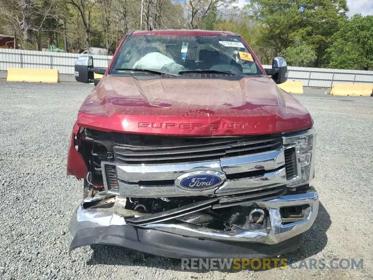 5 Photograph of a damaged car 1FT7W2B69KEF31570 FORD F250 2019