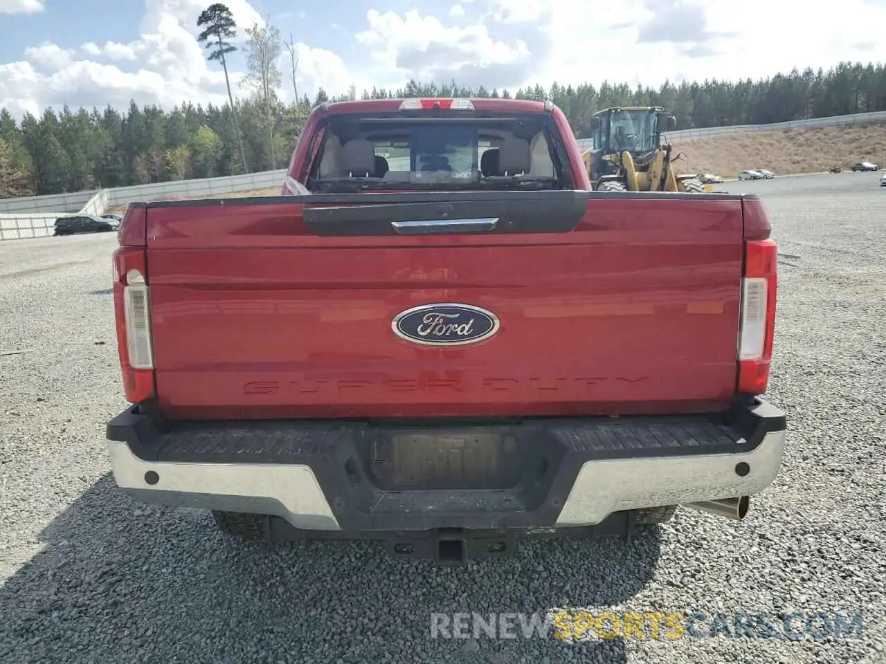 6 Photograph of a damaged car 1FT7W2B69KEF31570 FORD F250 2019