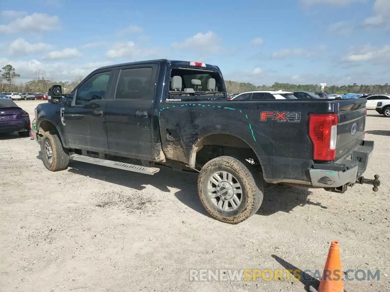 2 Фотография поврежденного автомобиля 1FT7W2B6XKEF64495 FORD F250 2019
