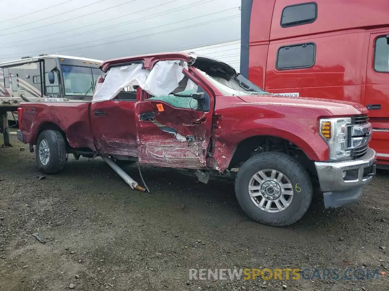 4 Photograph of a damaged car 1FT7W2BT0KED94377 FORD F250 2019