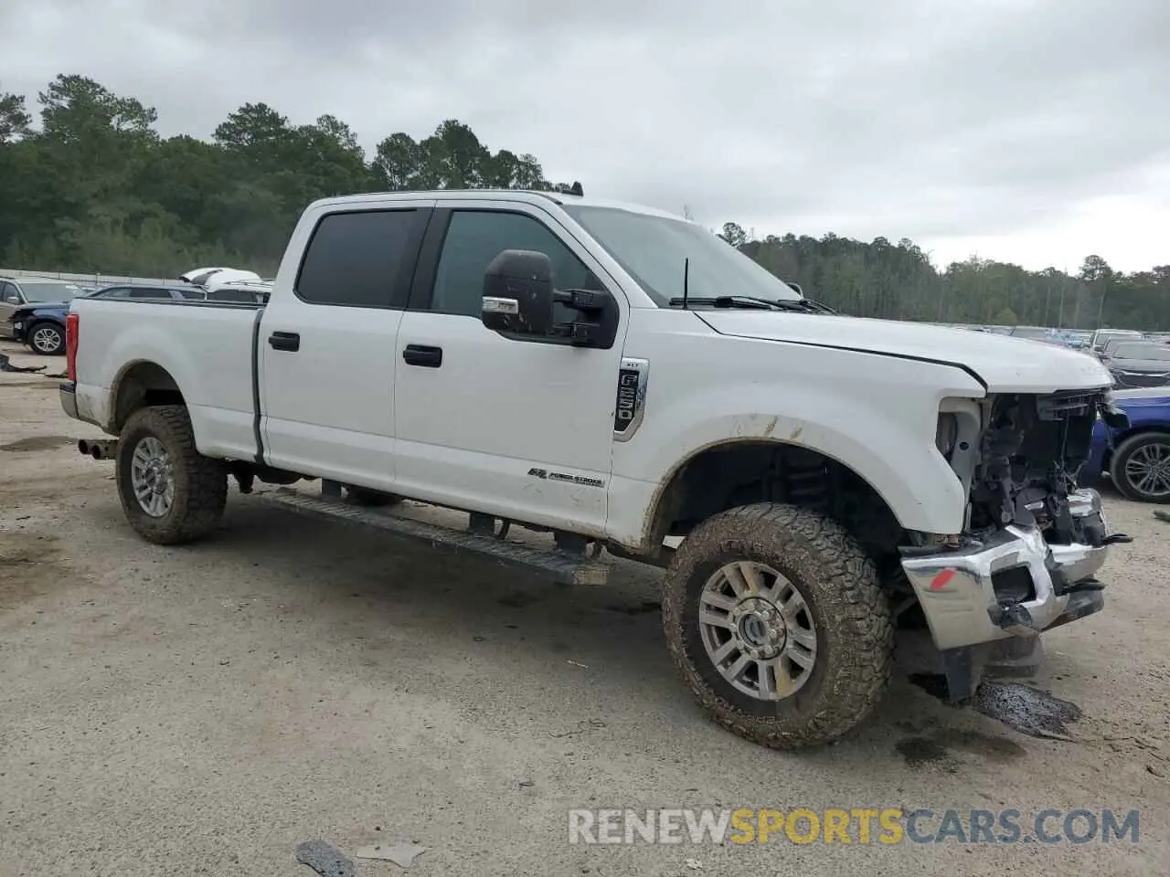 4 Фотография поврежденного автомобиля 1FT7W2BT0KEE45697 FORD F250 2019