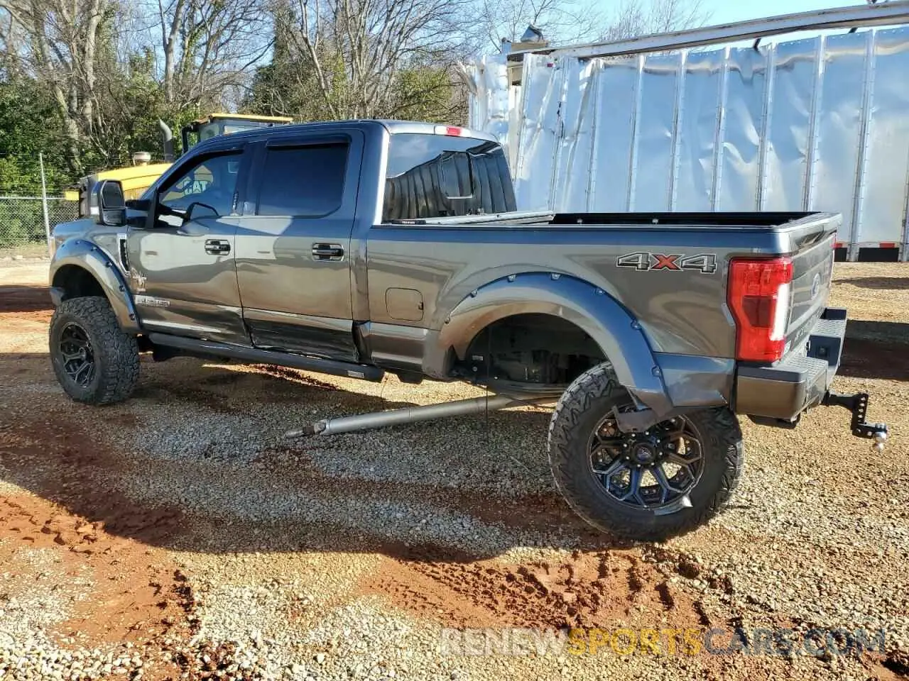 2 Фотография поврежденного автомобиля 1FT7W2BT1KEC16543 FORD F250 2019