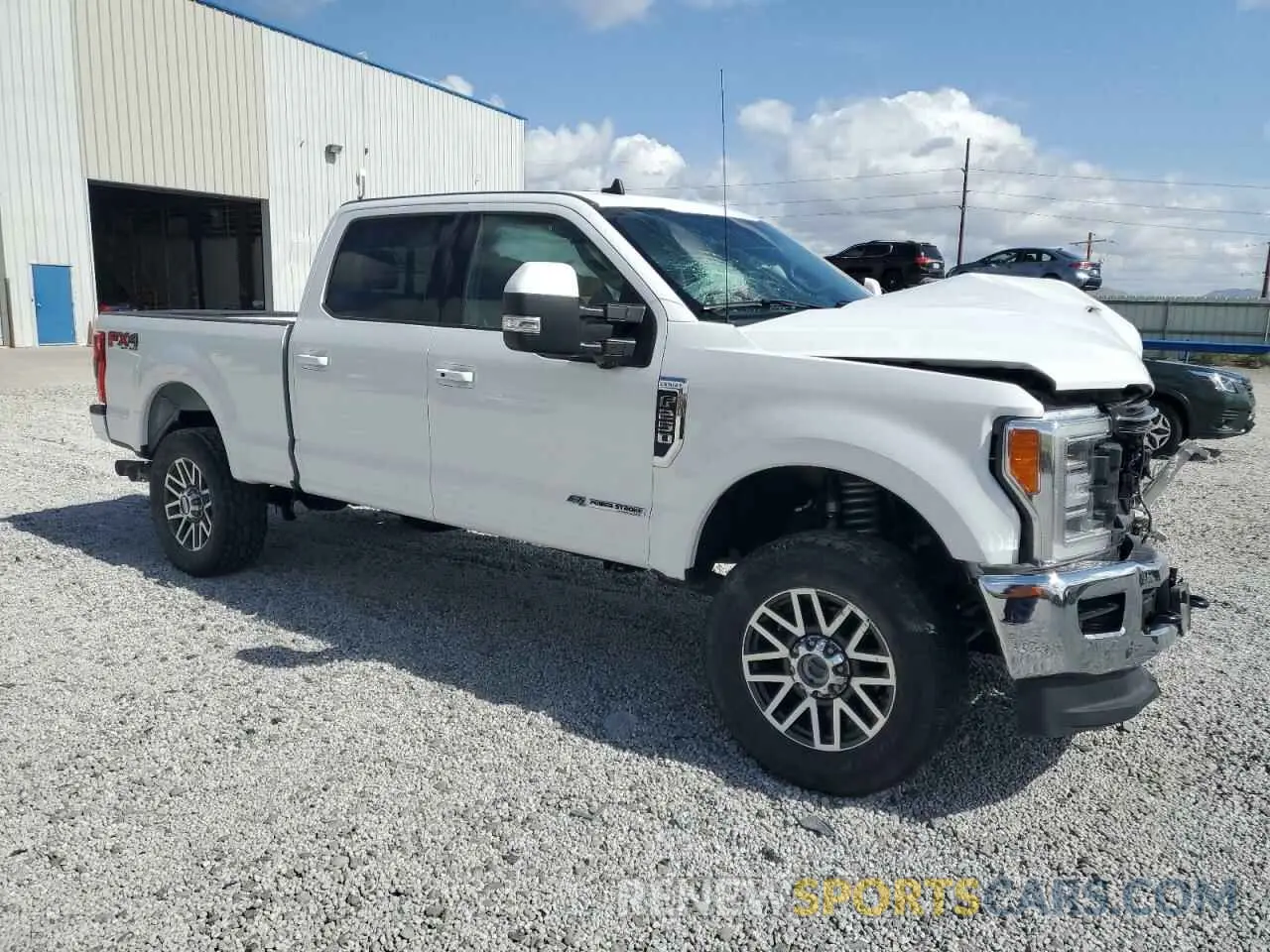 4 Photograph of a damaged car 1FT7W2BT1KEG76138 FORD F250 2019