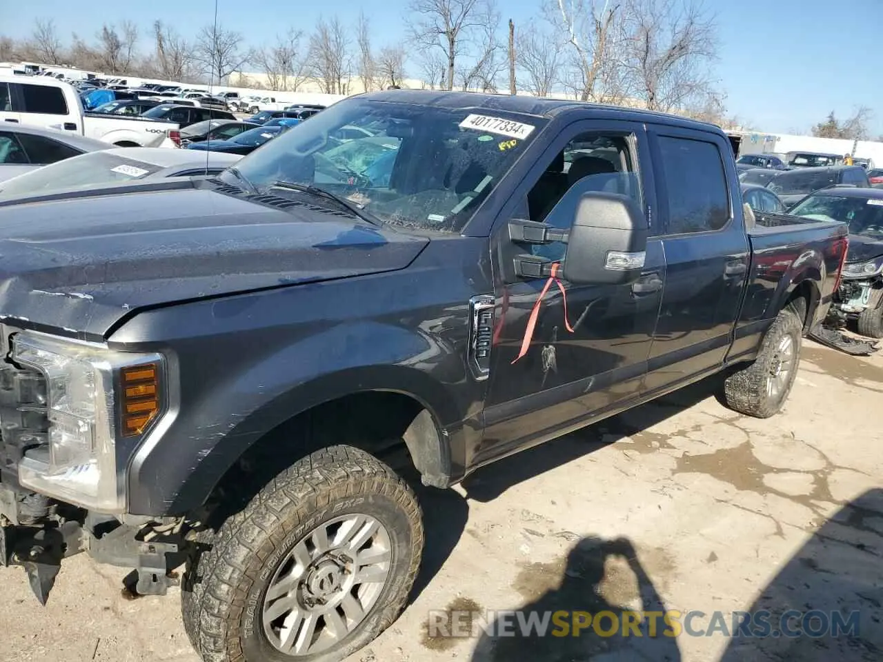 1 Photograph of a damaged car 1FT7W2BT2KEC40480 FORD F250 2019