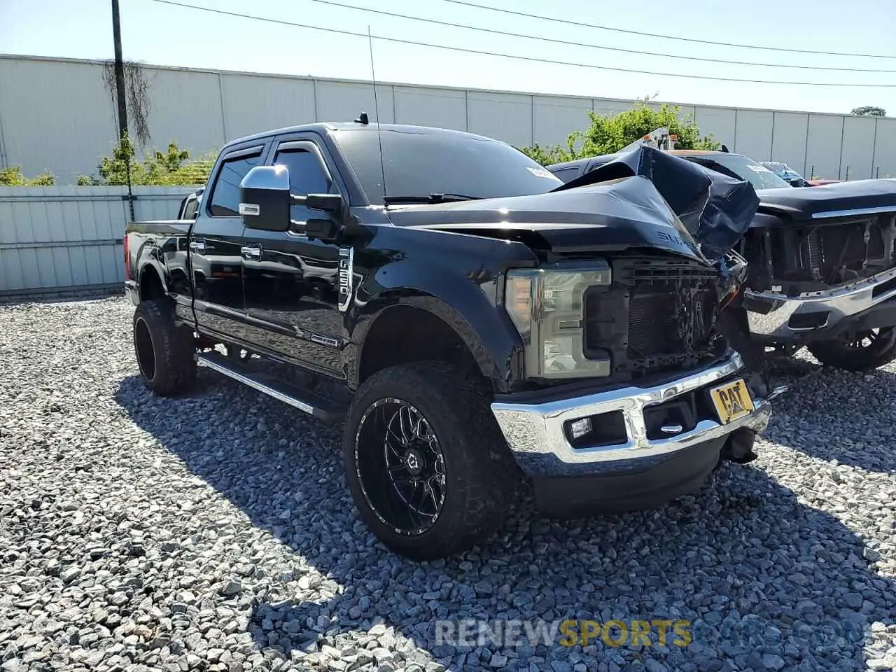 1 Photograph of a damaged car 1FT7W2BT2KED90864 FORD F250 2019