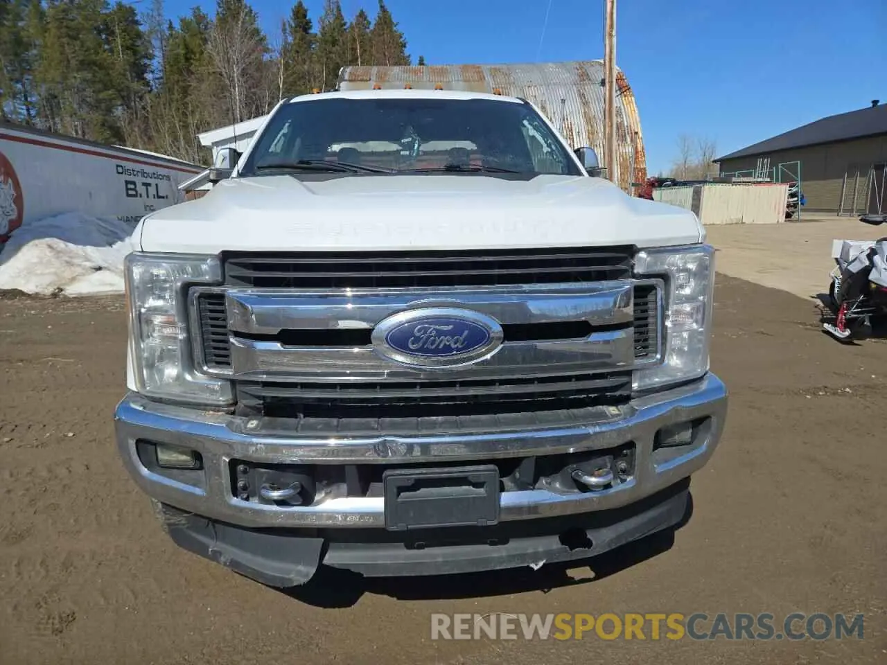 5 Фотография поврежденного автомобиля 1FT7W2BT3KEE61537 FORD F250 2019