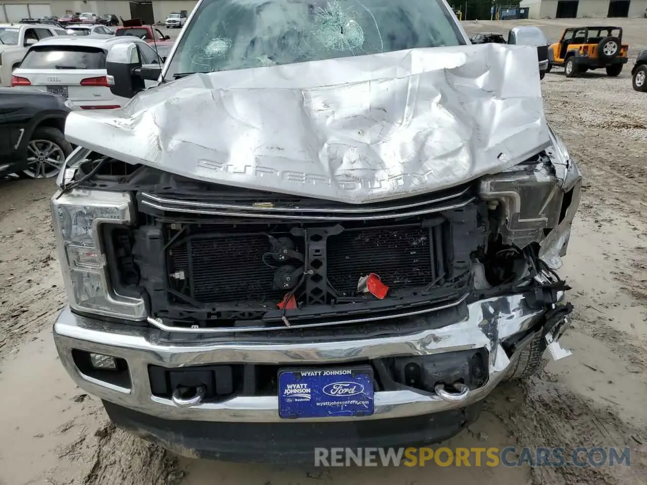 11 Photograph of a damaged car 1FT7W2BT3KEE71369 FORD F250 2019