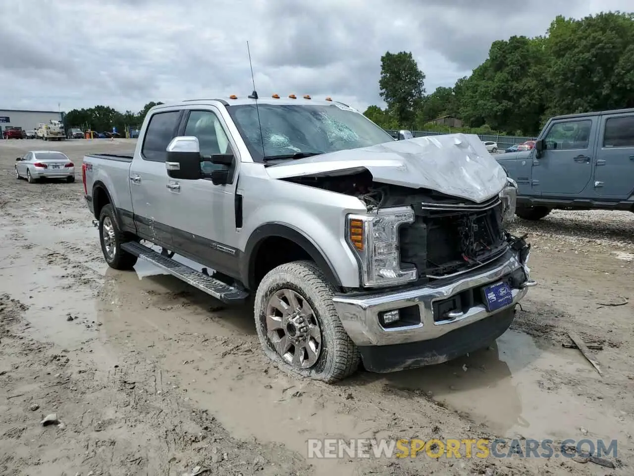 4 Photograph of a damaged car 1FT7W2BT3KEE71369 FORD F250 2019