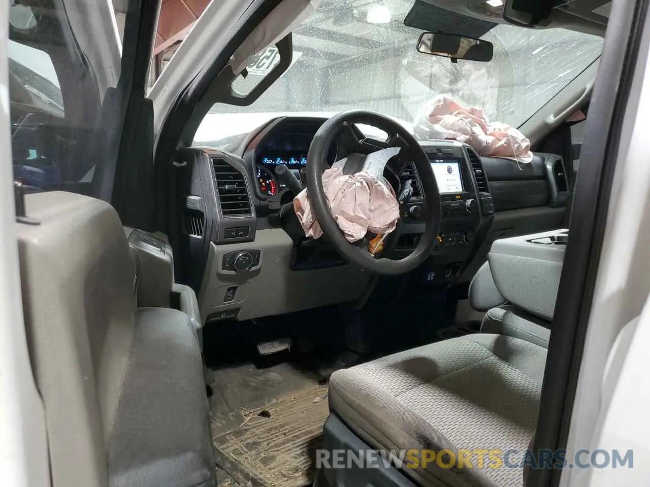 8 Фотография поврежденного автомобиля 1FT7W2BT3KEF05925 FORD F250 2019