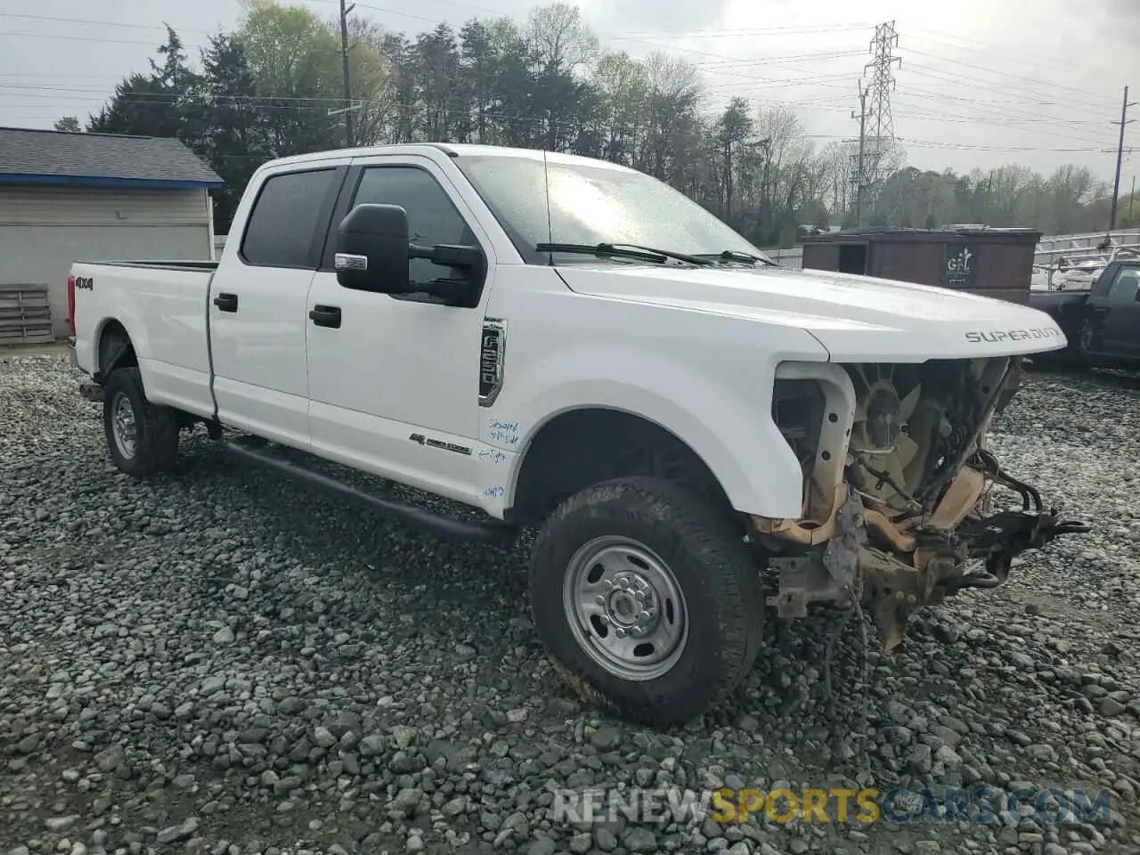 4 Photograph of a damaged car 1FT7W2BT4KEC35927 FORD F250 2019