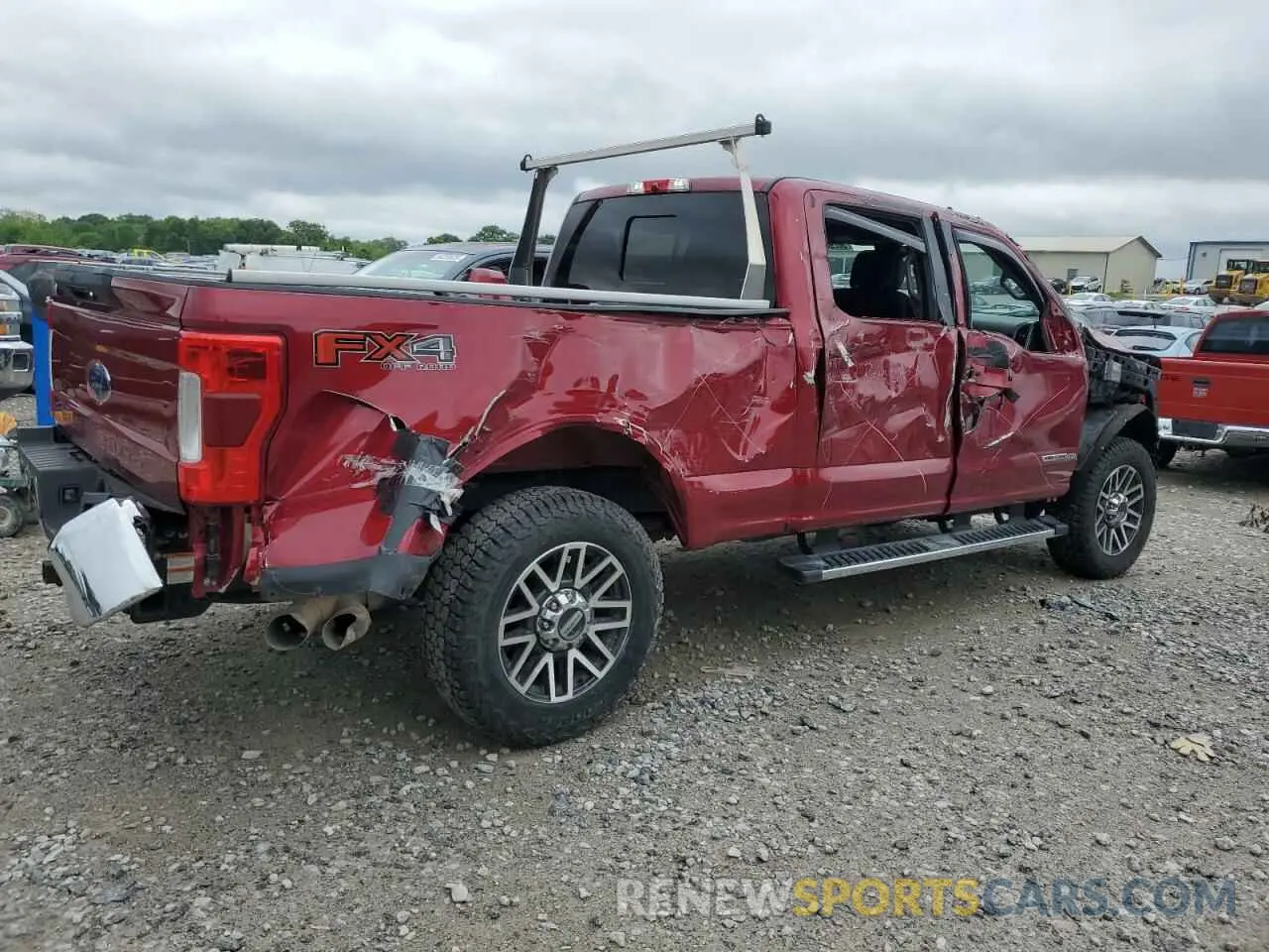 3 Фотография поврежденного автомобиля 1FT7W2BT4KEE62860 FORD F250 2019