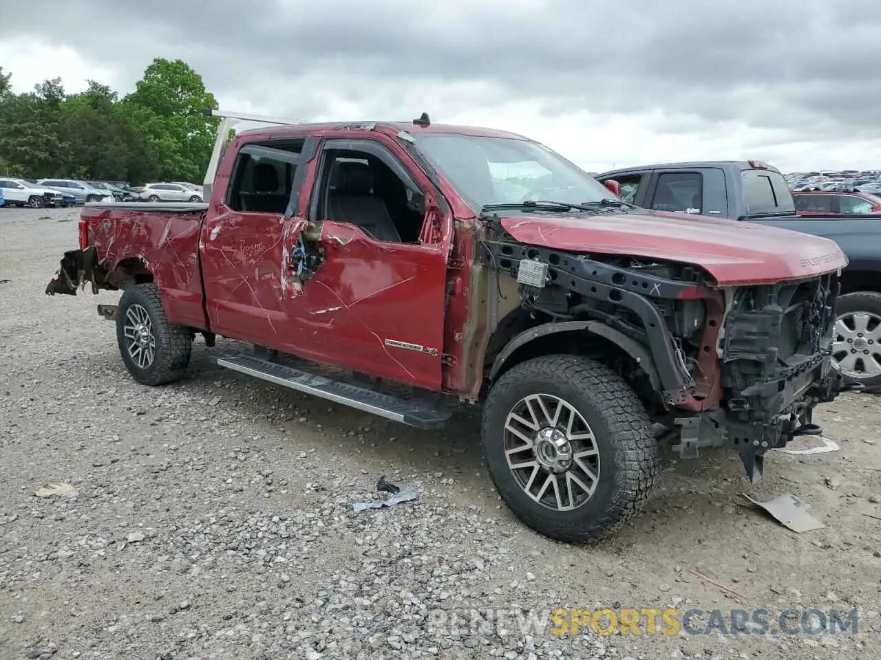 4 Фотография поврежденного автомобиля 1FT7W2BT4KEE62860 FORD F250 2019