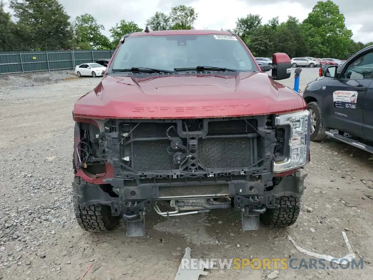 5 Фотография поврежденного автомобиля 1FT7W2BT4KEE62860 FORD F250 2019